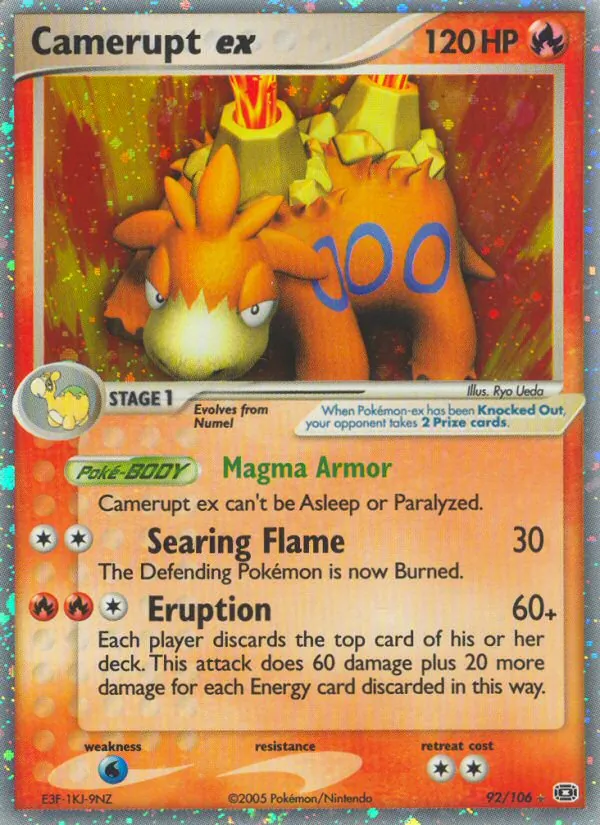Camerupt ex (EM 92)
