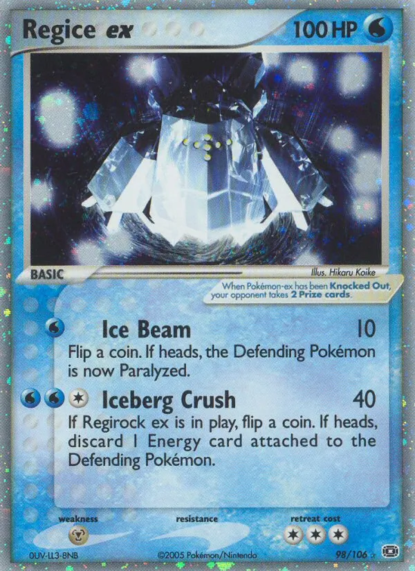 Regice ex (EM 98)