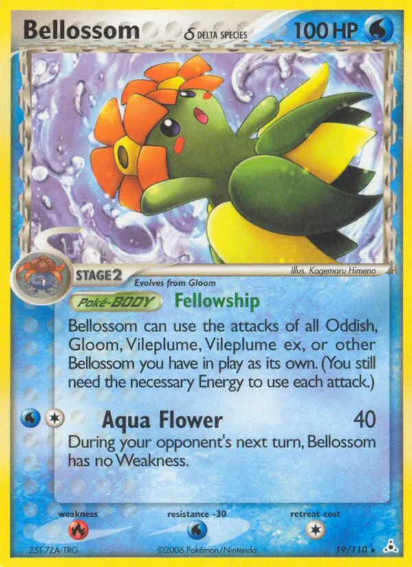 Bellossom δ Delta Species (HP 19)