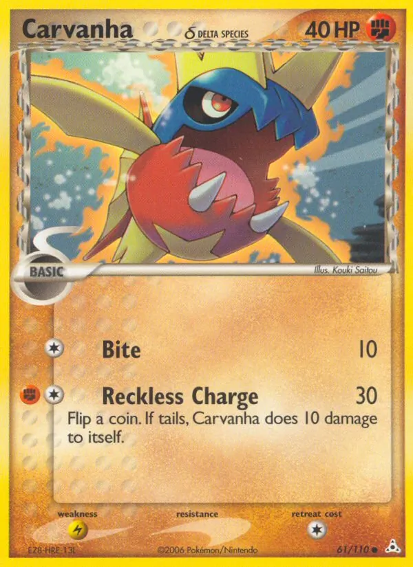 Carvanha δ Delta Species (HP 61)