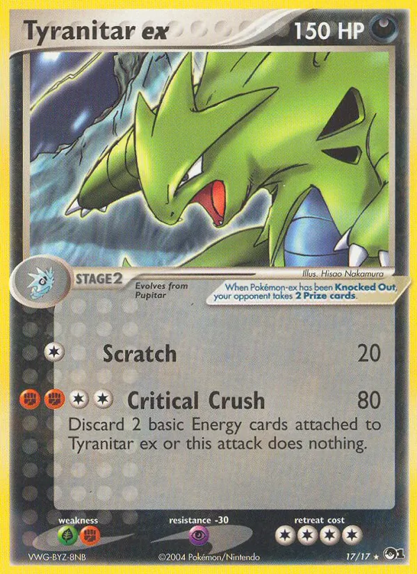Tyranitar ex (POP1 17)