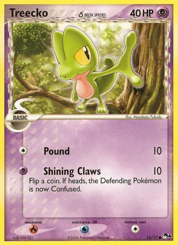 Treecko δ Delta Species (POP4 15)