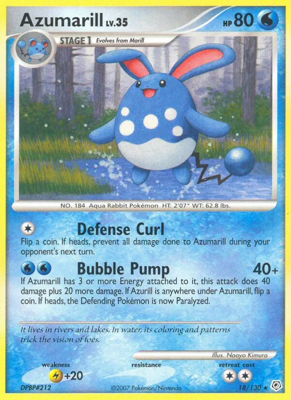 Azumarill Lv.35 (DP 18)