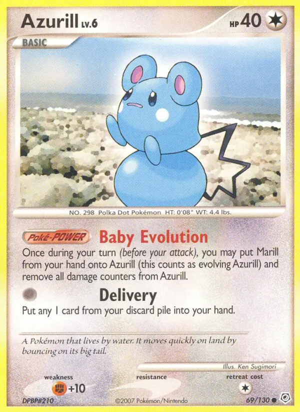 Azurill Lv.6 (DP 69)