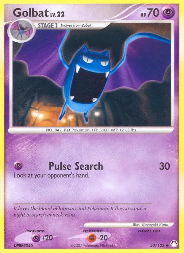 Golbat Lv.22 (MT 50)