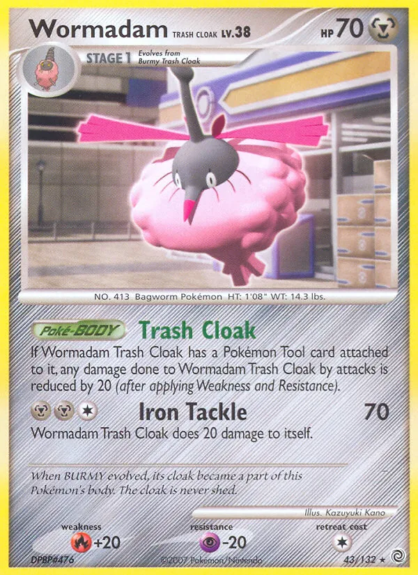 Wormadam Trash Cloak Lv.38 (SW 43)
