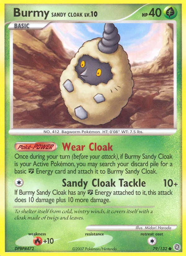 Burmy Sandy Cloak Lv.10 (SW 79)