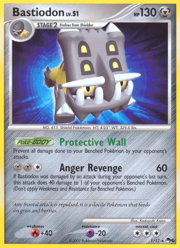 Bastiodon Lv.51 (POP6 1)