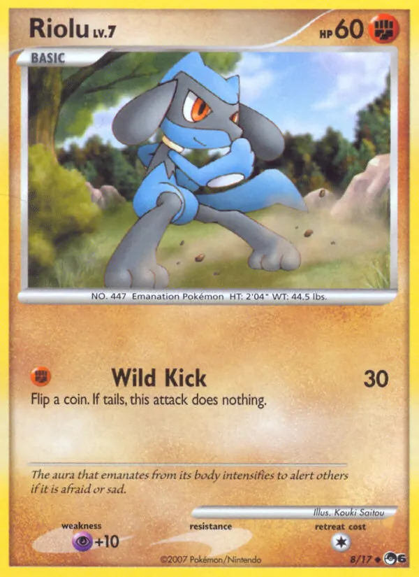 Riolu Lv.7 (POP6 8)