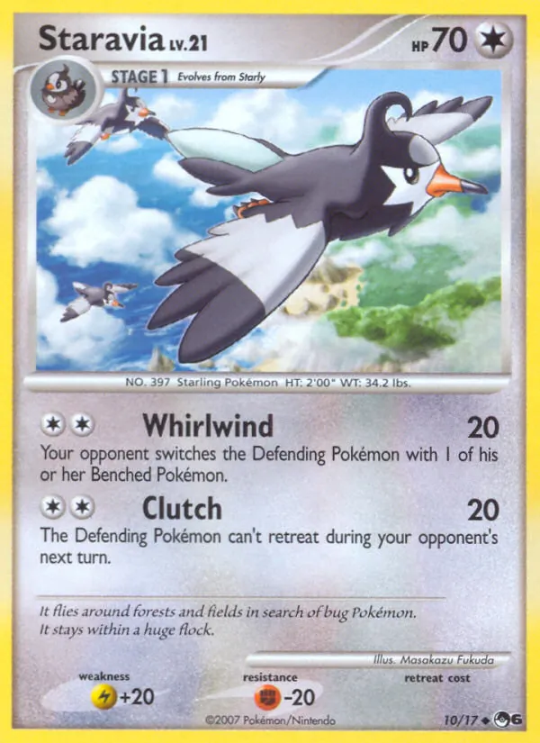 Staravia Lv.21 (POP6 10)