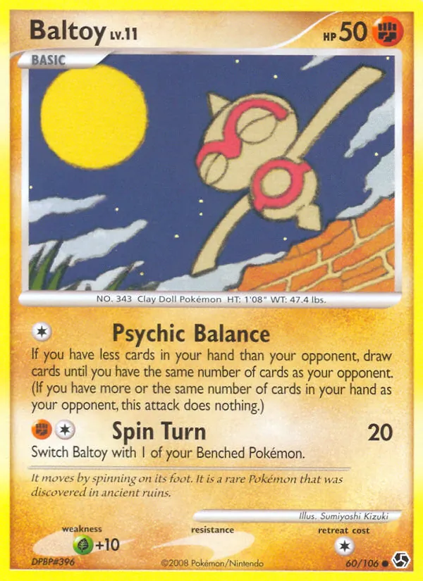 Baltoy Lv.11 (GE 60)