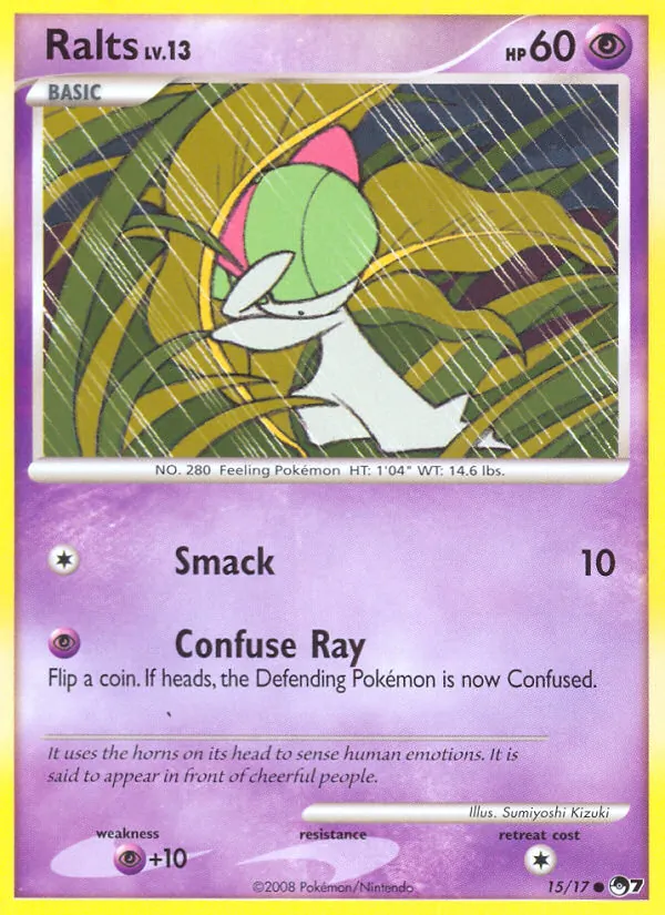 Ralts Lv.13 (POP7 15)