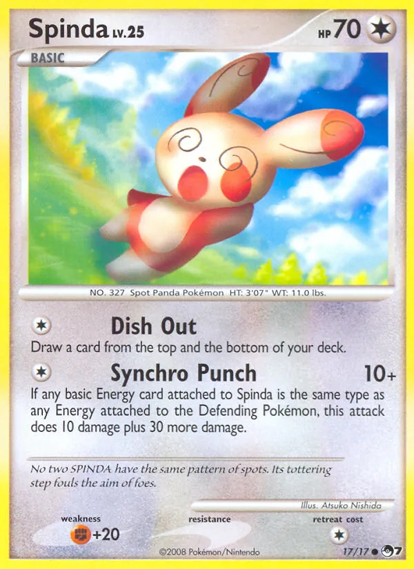 Spinda Lv.25 (POP7 17)