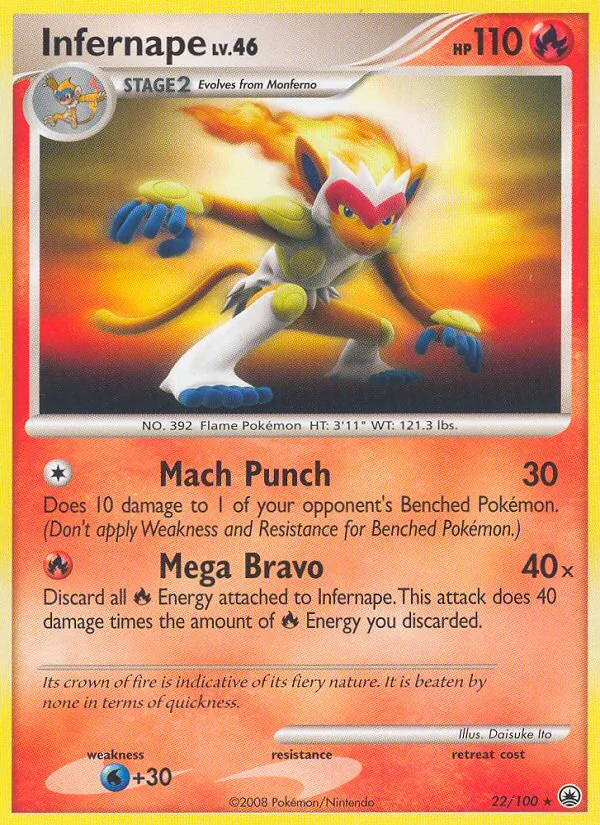 Infernape Lv.46 (MD 22)