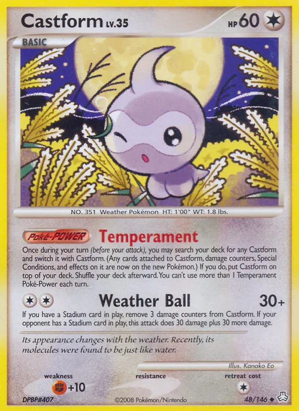 Castform Lv.35 (LA 48)
