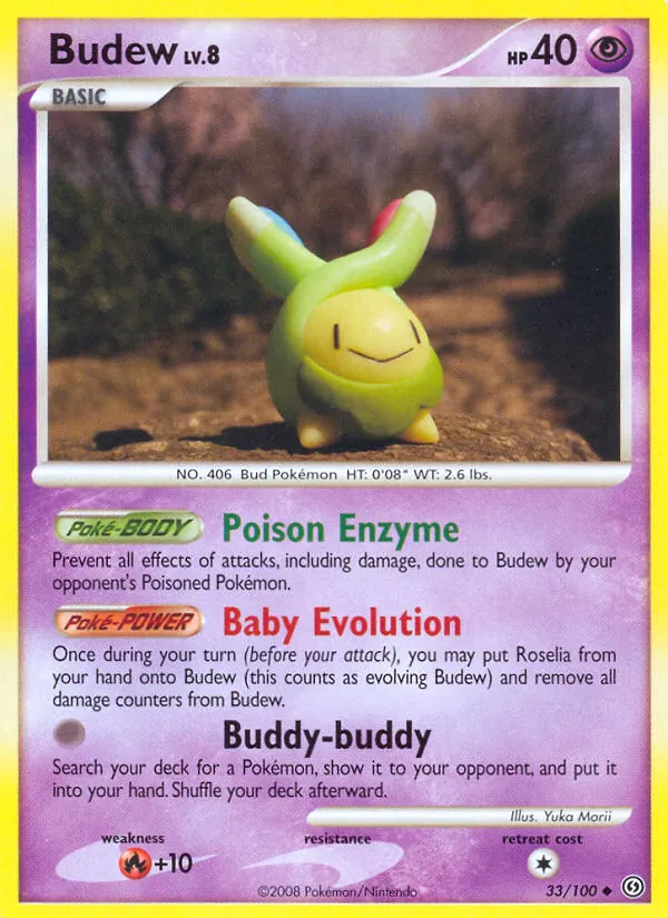 Budew Lv.8 (STF 33)