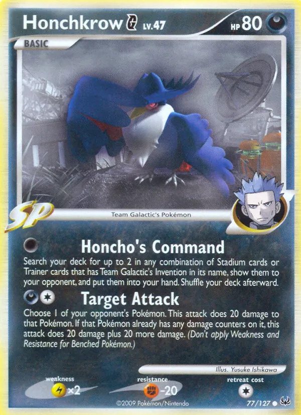 Honchkrow [G] Lv.47 (PL 77)
