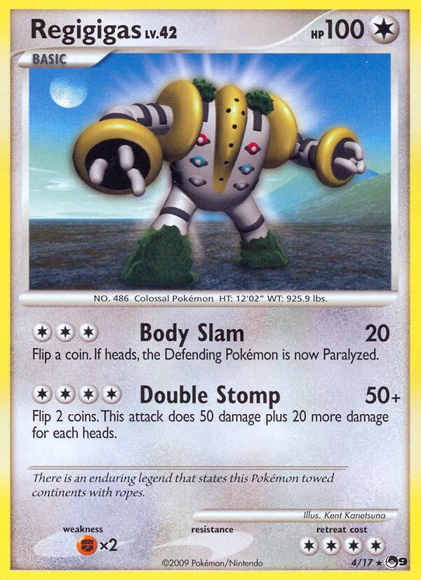 Regigigas Lv.42 (POP9 4)