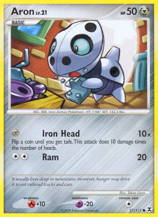 Aron Lv.21 (RR 57)