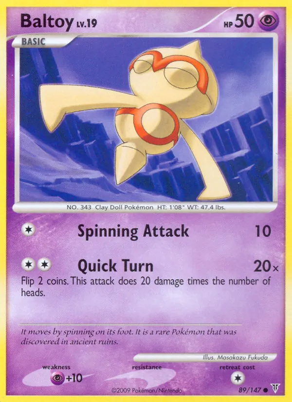 Baltoy Lv.19 (SV 89)
