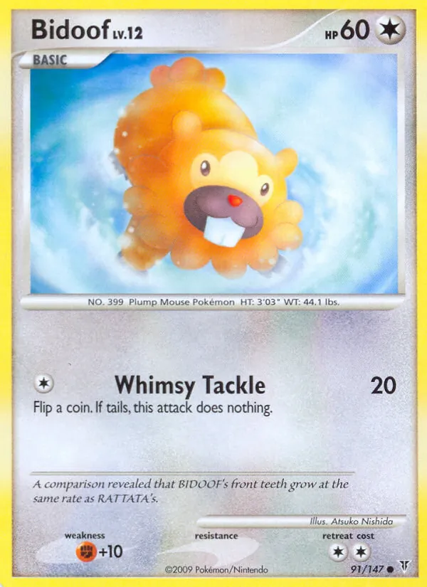 Bidoof Lv.12 (SV 91)