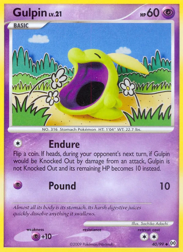 Gulpin Lv.21 (AR 40)