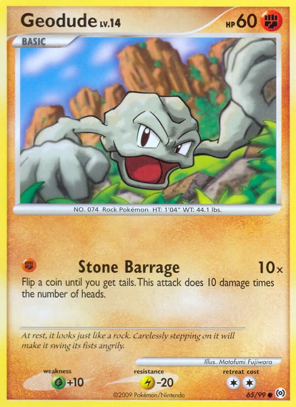 Geodude Lv.14 (AR 65)