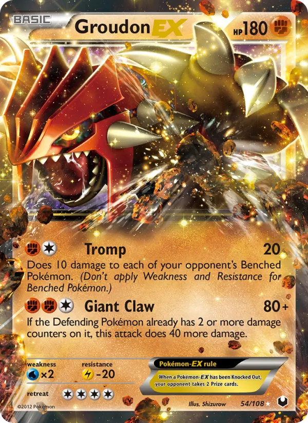 Groudon EX (DEX 54)