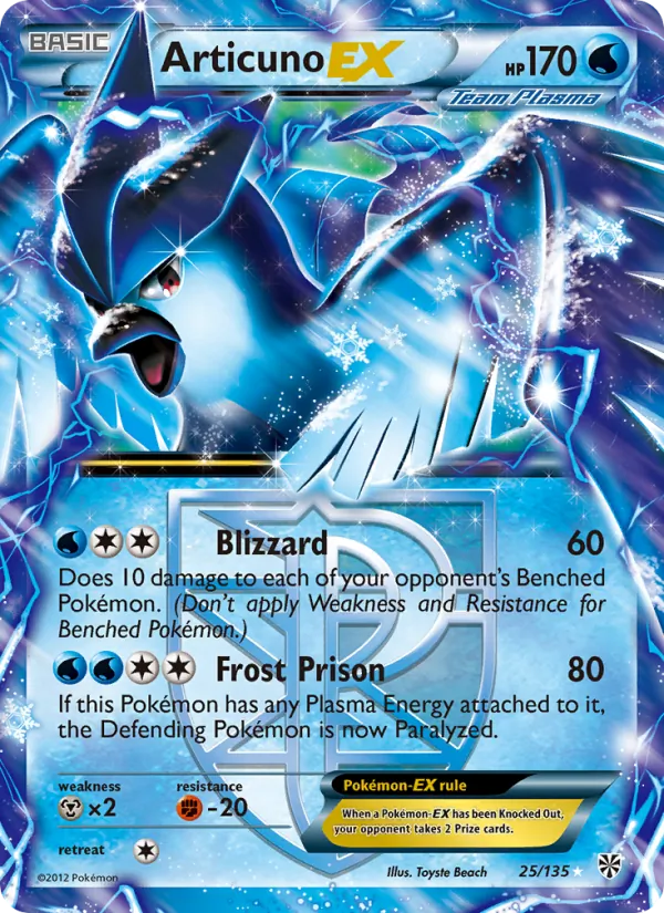Articuno EX (PLS 25)
