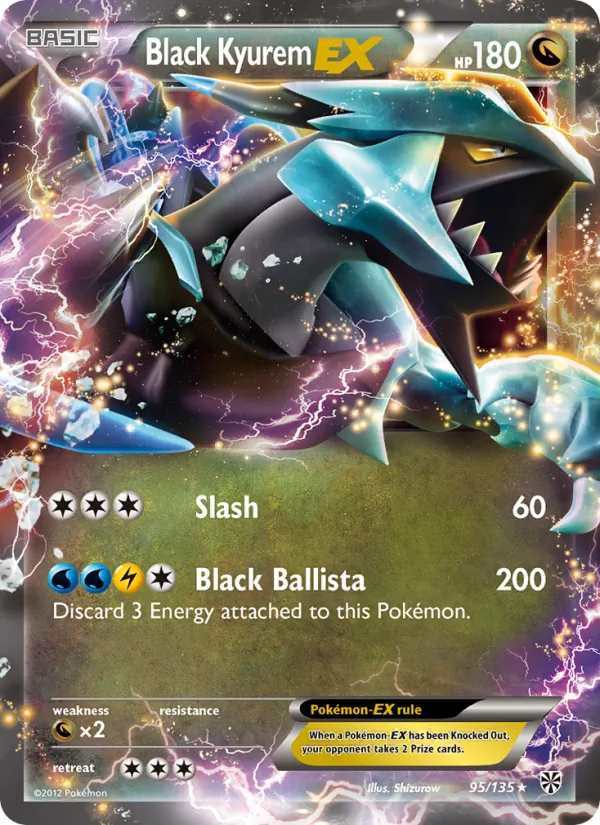 Black Kyurem EX (PLS 95)