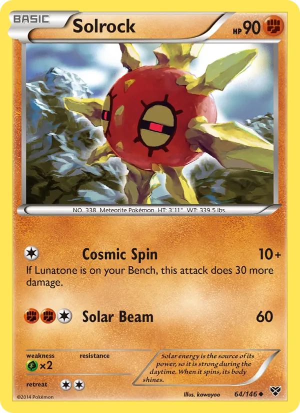 Solrock (XY 64)