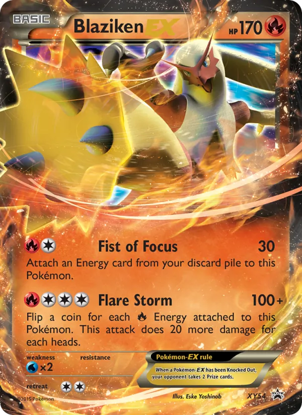 Blaziken EX (XYPR 54)