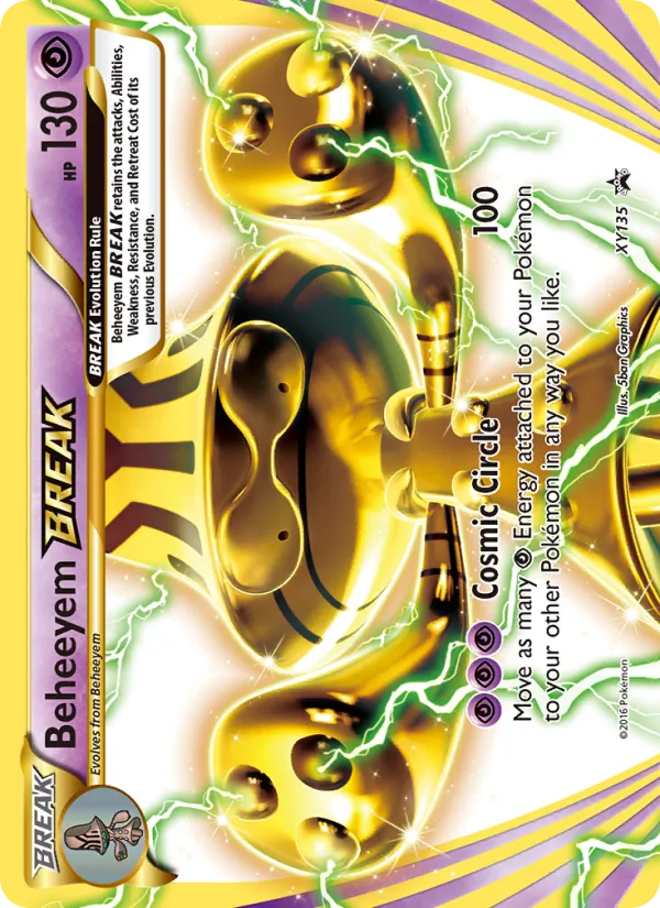 Beheeyem BREAK (XYPR 135)