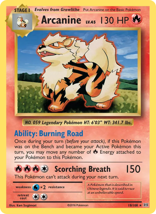 Arcanine (EVO 18)