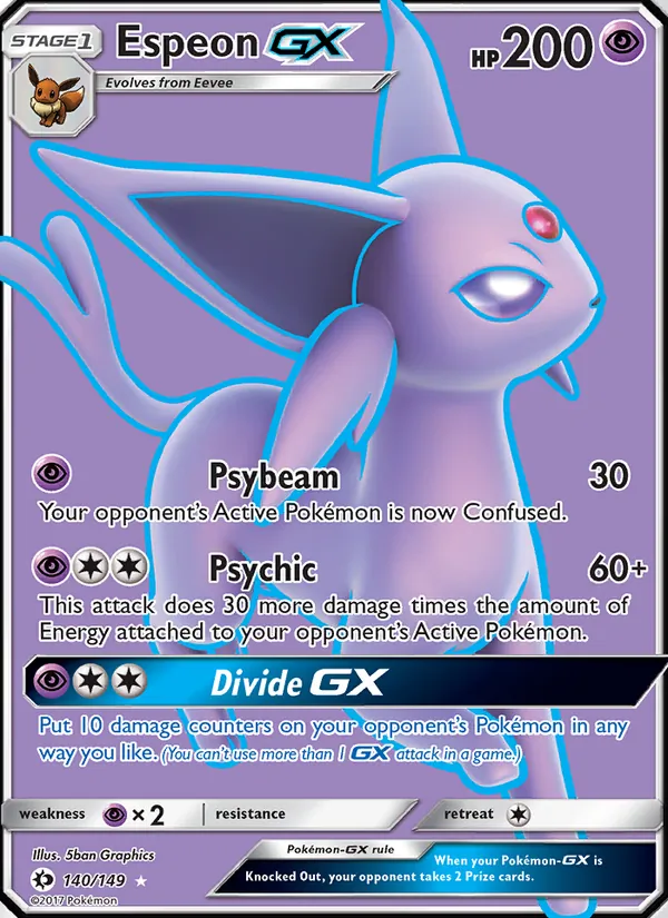 Espeon GX (SUM 140)