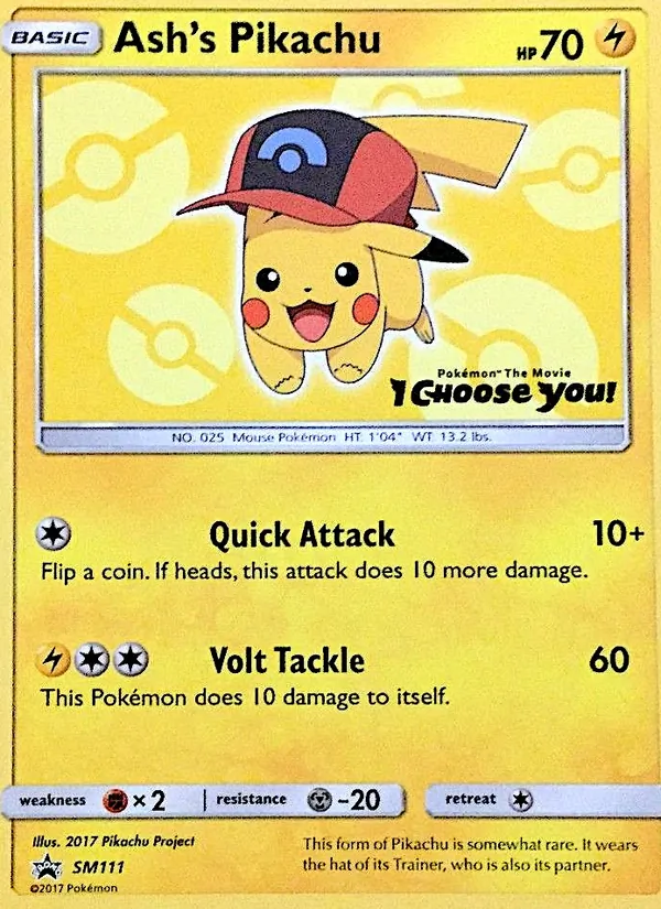 Ash's Pikachu (SM 111)