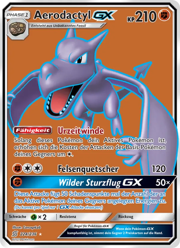 Aerodactyl GX (UNM 224)