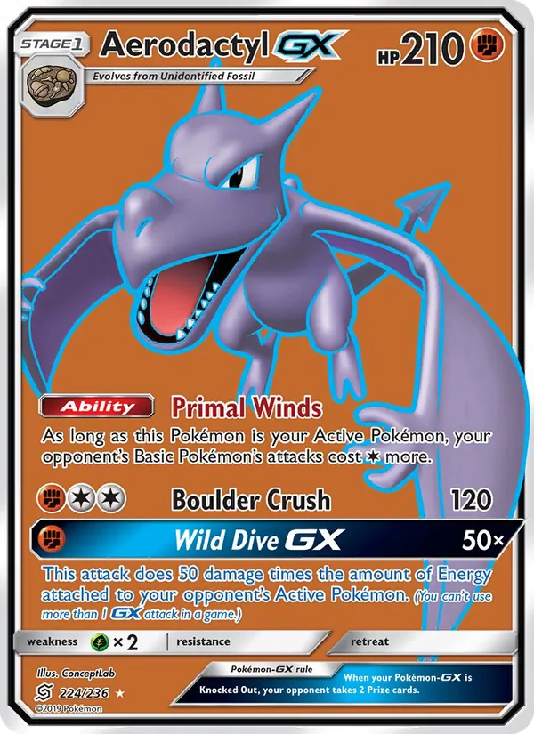 Aerodactyl GX (UNM 224)