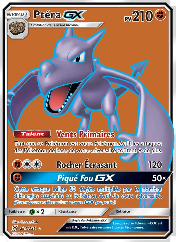 Aerodactyl GX (UNM 224)