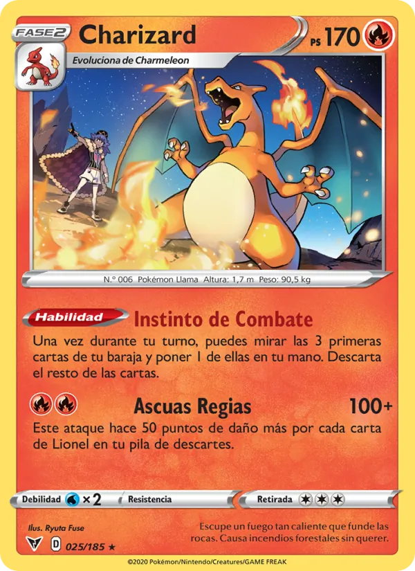 Charizard (VIV 25)