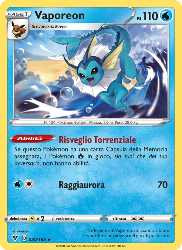 Vaporeon (VIV 30)