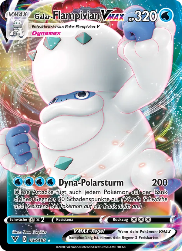 Galar-Flampivian VMAX (VIV 37)
