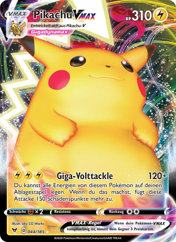 Pikachu VMAX (VIV 44)