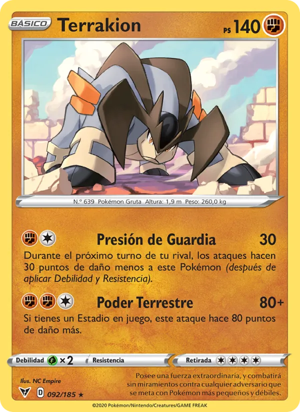 Terrakion (VIV 92)