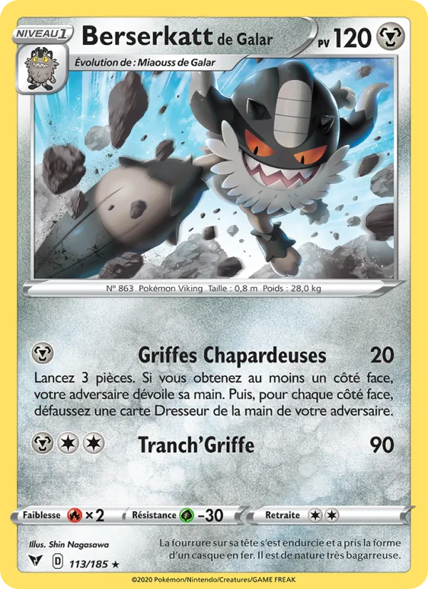 Galarian Perrserker (VIV 113)
