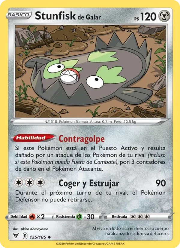 Galarian Stunfisk (VIV 125)