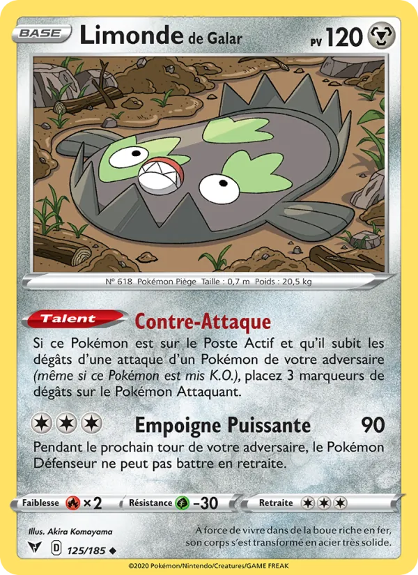 Galarian Stunfisk (VIV 125)