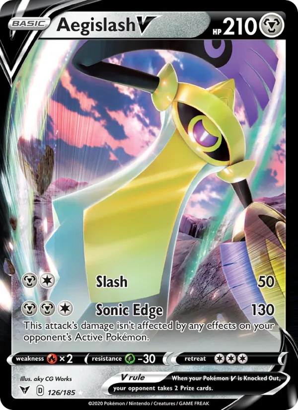 Aegislash V (VIV 126)