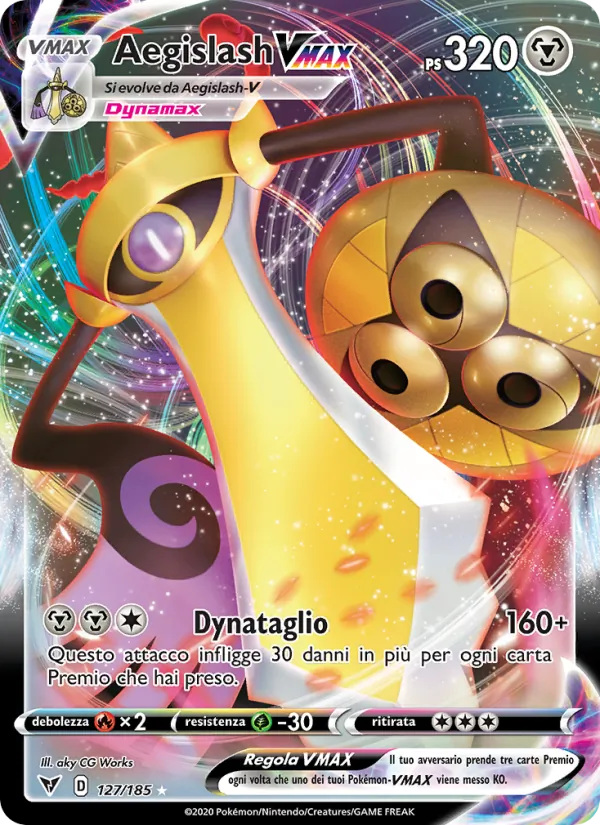 Aegislash VMAX (VIV 127)