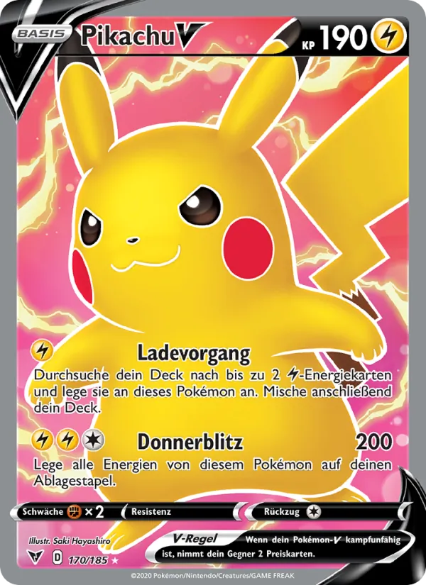 Pikachu V (VIV 170)